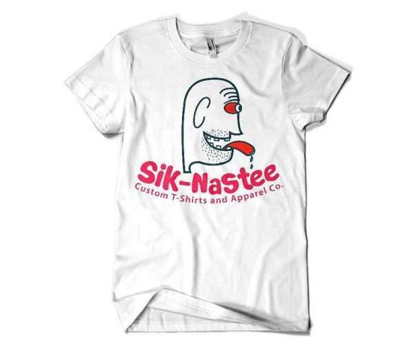 Sik-Nastee Original Tee_Front White