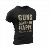 Gun Make Me Happy Tee_Black
