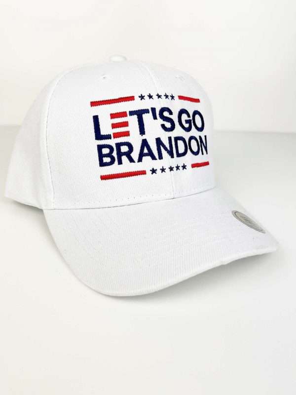 Let's Go Brandon Hat Original_White