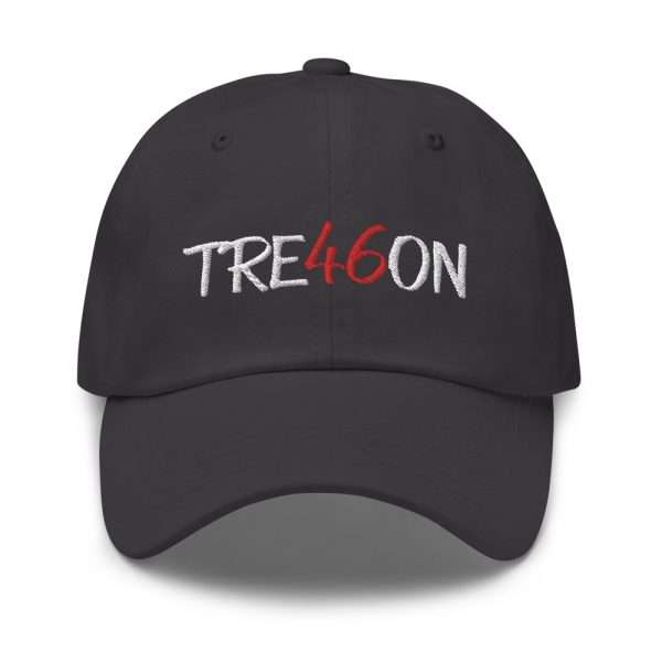 Tre46on Hat_Front Grey