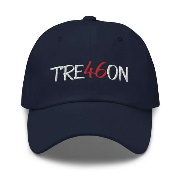 Tre46on Hat_Front Navy