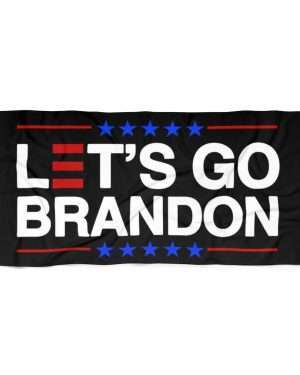Lets Go Brandon Beach Towel