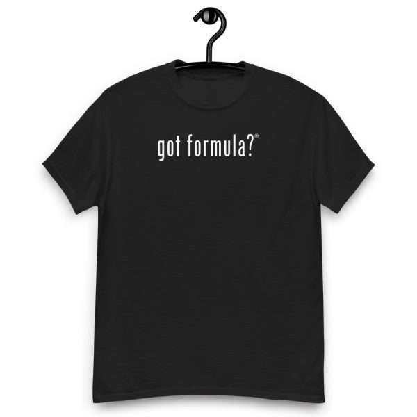 Got Formula Tee_Front Black