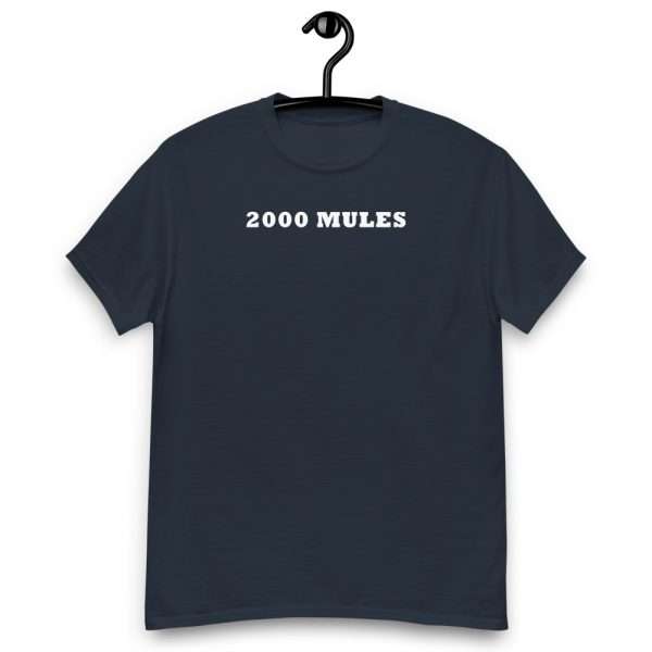 2000 Mules Tee_Front Navy